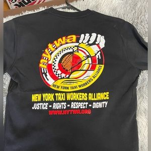 UNISEX TLC Taxi sweatshirt size L